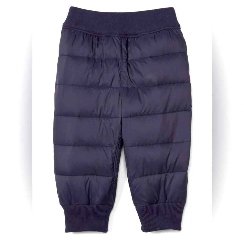 Baby Gap Pull On Blue Puffer Pants Size 3-6 Months